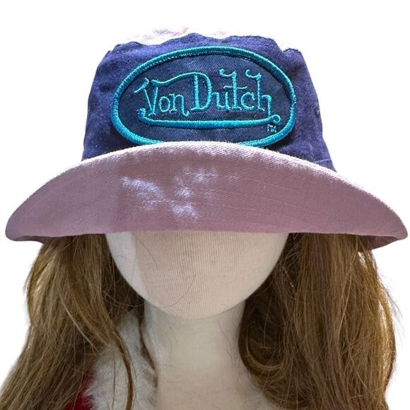 Vintage Von Dutch Bucket Fisherman Youth/Kids Hat Y2K - Picture 1 of 5